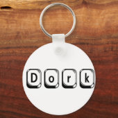rug met sleutels sleutelhanger (Voorkant)