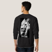 Rug ontwerp Pop voor afdrukken Kunst Lion Elegant  Trui (Achterkant volledig)