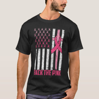 Rug Pink Borstkanker Bewustzijn s Vrouwen Mannen v T-shirt