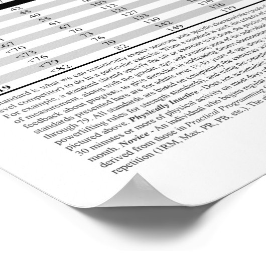 Rug vierkant - Pounds Poster (Hoek)