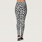 Rug witte Leggings Dierlijke afdrukmodellen (Achterkant)