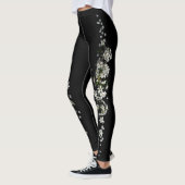 Rug witte roos leggings (Links)