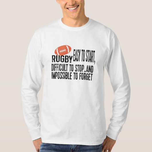 RUGBOEKQUOTEN T-SHIRT (Voorkant)