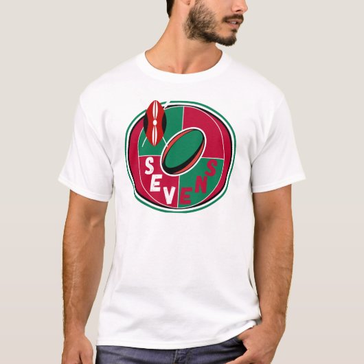 Rugby 7s Kenia Supporter T-shirt (Voorkant)