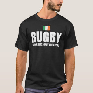 Rugby: alleen winnaars Survivors Ireland Rugby T-shirt