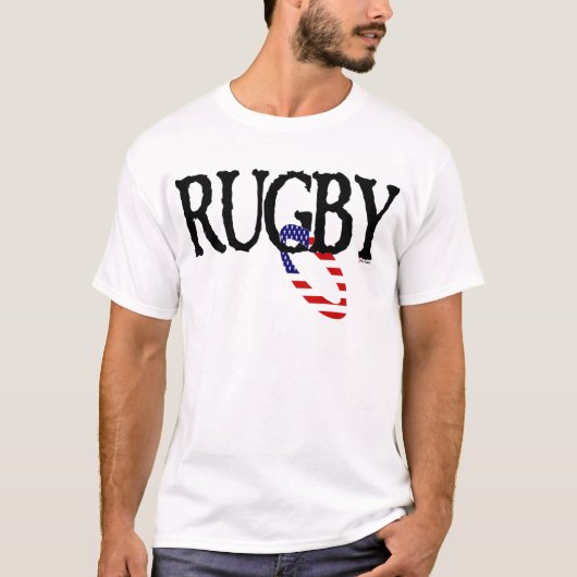 Rugby - Americana T-shirt (Voorkant)
