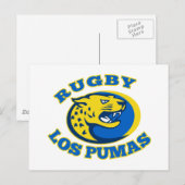 Rugby Argentina Los Pumas Briefkaart (Voorkant / Achterkant)