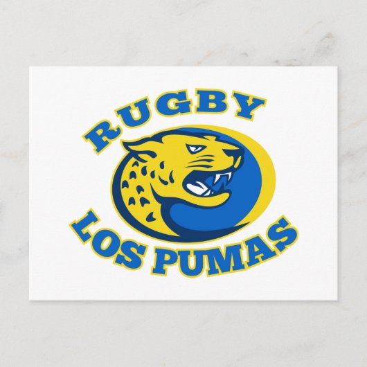 Rugby Argentina Los Pumas Briefkaart (Voorkant)