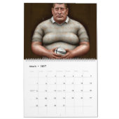 Rugby Art Calendar Kalender (Mar 2027)