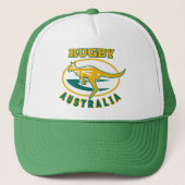 Rugby Australia kangaroo wallaby Trucker Pet (Voorkant)