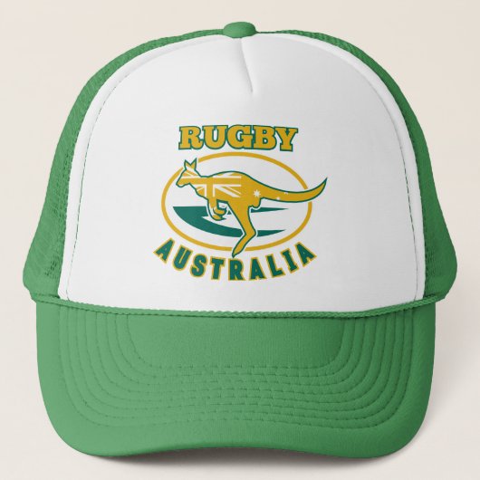 Rugby Australia kangaroo wallaby Trucker Pet (Voorkant)