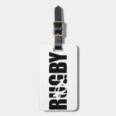 Rugby Bagagelabel (Voorkant verticaal)