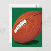 Rugby Ball Briefkaart (Voorkant / Achterkant)