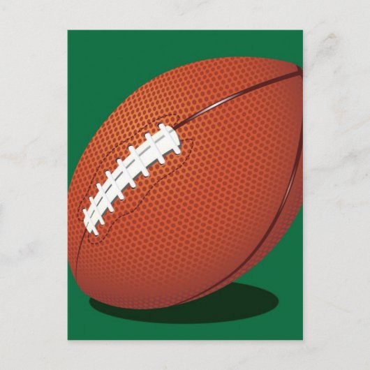 Rugby Ball Briefkaart (Voorkant)