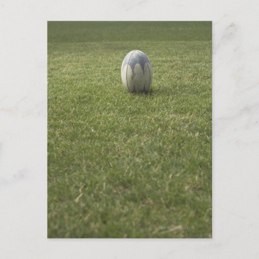 Rugby ball briefkaart (Voorkant)