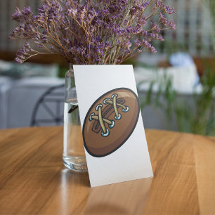 Rugby Ball Fun Sports Graphic Kaart