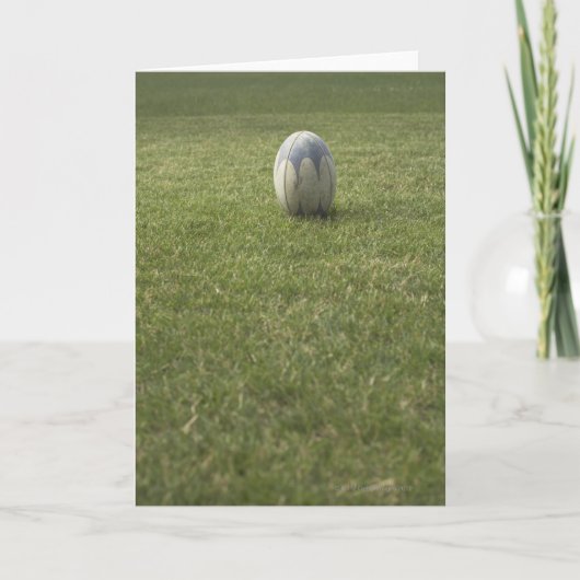 Rugby ball kaart (Voorkant)