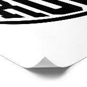 Rugby ball poster (Hoek)