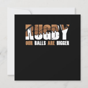 Rugby Ball Rugby Team Rugby Player Football Cadeau Kaart