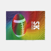 Rugby Ball | Sport Fan Gifts Fleece Deken (Voorkant (Horizontaal))