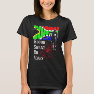Rugby Bloedzweet Geen Angsten Scrum Maul En Ruck S T-shirt