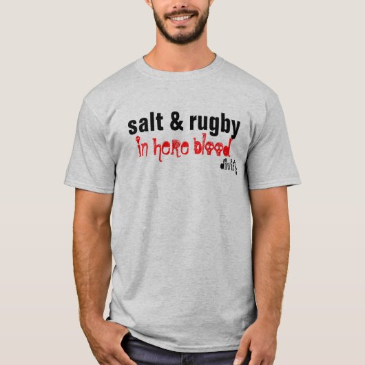 Rugby Blood T-shirt (Voorkant)