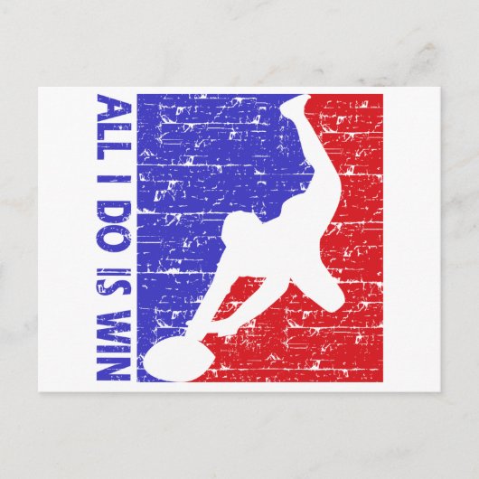 rugby briefkaart (Voorkant)