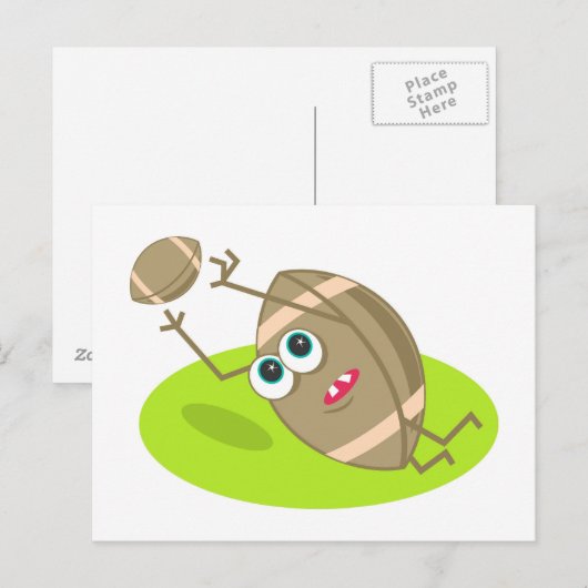 Rugby Briefkaart (Voorkant / Achterkant)