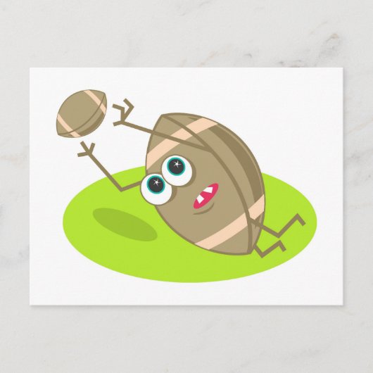 Rugby Briefkaart (Voorkant)