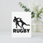 Rugby Briefkaart (Staand voorkant)