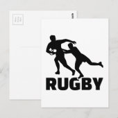 Rugby Briefkaart (Voorkant / Achterkant)