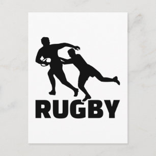 Rugby Briefkaart