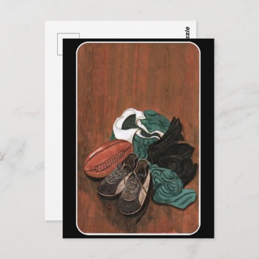 Rugby Briefkaart (Voorkant / Achterkant)