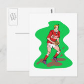 Rugby Briefkaart (Voorkant / Achterkant)