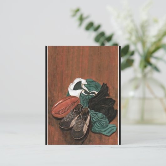  Rugby Briefkaart (Staand voorkant)