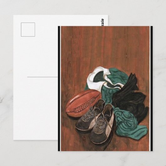  Rugby Briefkaart (Voorkant / Achterkant)