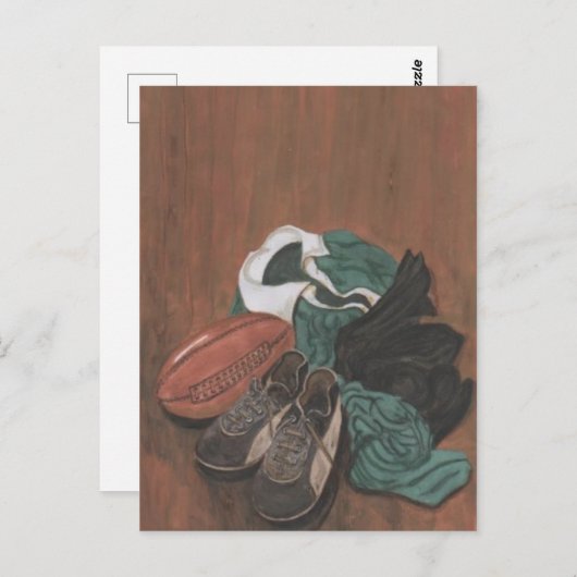 Rugby Briefkaart (Voorkant / Achterkant)