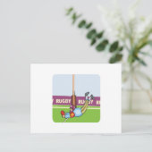 Rugby Briefkaart (Staand voorkant)