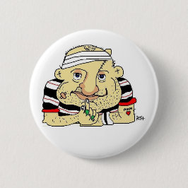 RUGBY BUTTON OF BADGE
