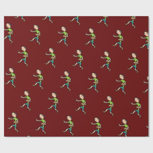 Rugby Cadeaupapier (Vlak)