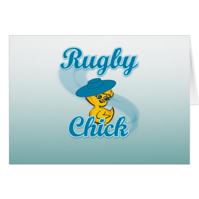 Rugby Chick #3 (Voorkant Horizontaal)