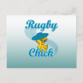 Rugby Chick #3 Briefkaart (Voorkant)