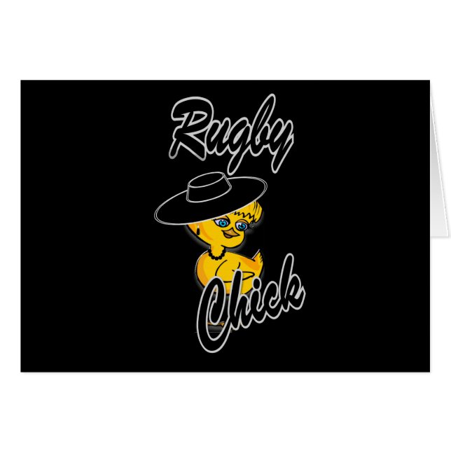 Rugby Chick #4 (Voorkant Horizontaal)