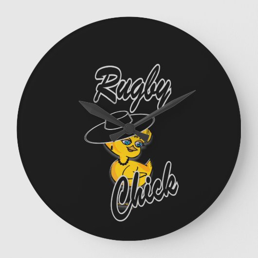 Rugby Chick #4 Grote Klok (Voorkant)