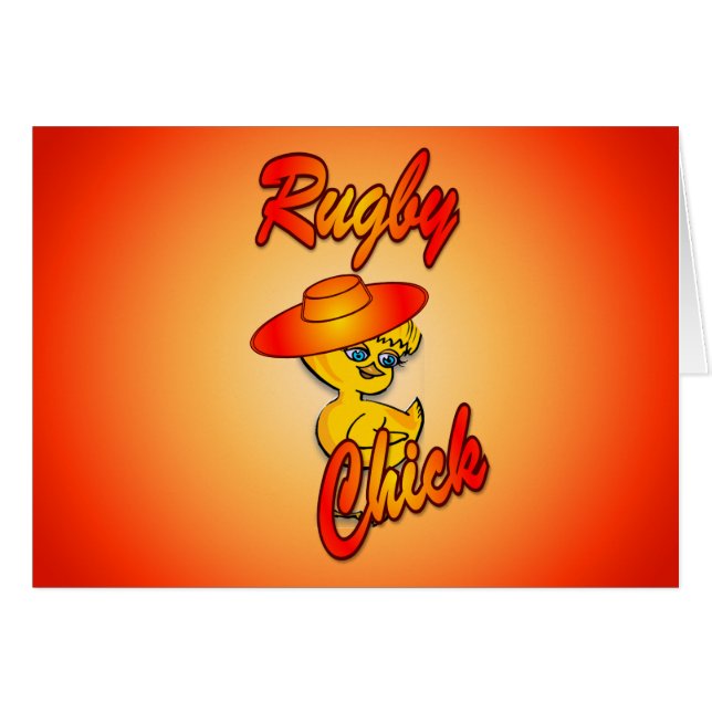 Rugby Chick #5 (Voorkant Horizontaal)