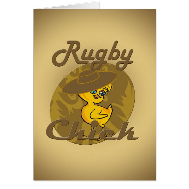 Rugby chick #6 (Voorkant)