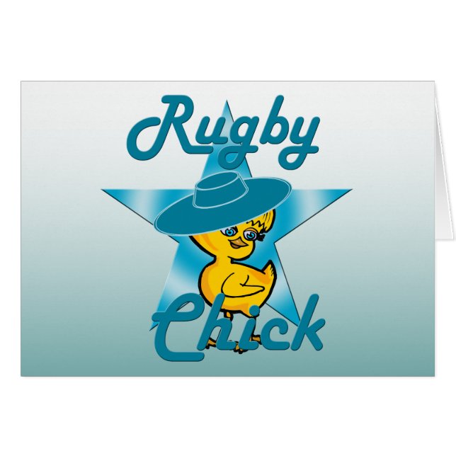 Rugby Chick #7 (Voorkant Horizontaal)