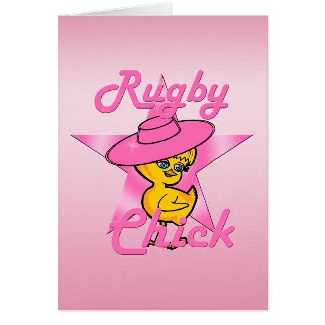 Rugby chick #8 (Voorkant)