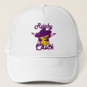 Rugby Chick #9 Trucker Pet (Voorkant)