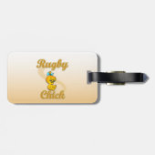 Rugby Chick Bagagelabel (Achterkant horizontaal)